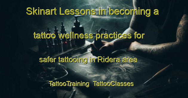 Skinart Lessons in becoming a tattoo wellness practices for safer tattooing in Ridera area | TattooTraining | TattooClasses | SkinartTraining-Spain
