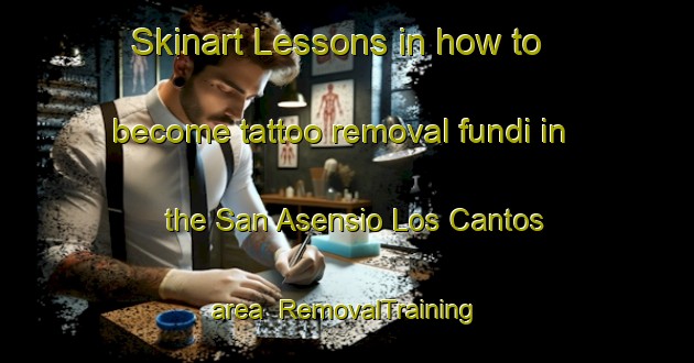 Skinart Lessons in how to become tattoo removal fundi in the San Asensio Los Cantos area | RemovalTraining | RemovalClasses | SkinartTraining-Spain