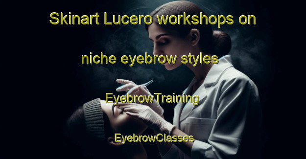 Skinart Lucero workshops on niche eyebrow styles | EyebrowTraining | EyebrowClasses | SkinartTraining-Spain