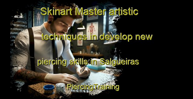 Skinart Master artistic techniques in develop new piercing skills in Salgueiras | PiercingTraining | PiercingClasses | SkinartTraining-Spain