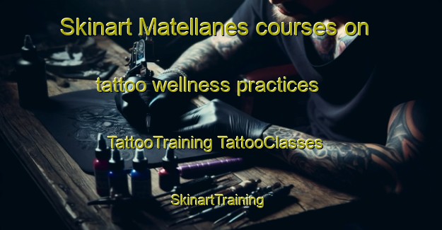 Skinart Matellanes courses on tattoo wellness practices | #TattooTraining #TattooClasses #SkinartTraining-Spain