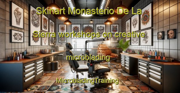 Skinart Monasterio De La Sierra workshops on creative microblading | MicrobladingTraining | MicrobladingClasses | SkinartTraining-Spain