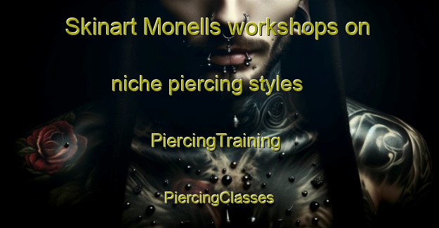 Skinart Monells workshops on niche piercing styles | #PiercingTraining #PiercingClasses #SkinartTraining-Spain