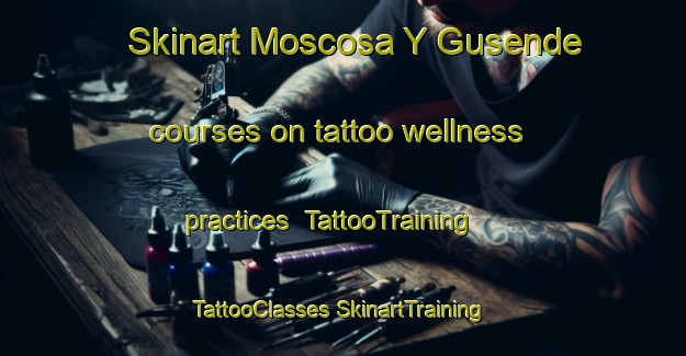 Skinart Moscosa Y Gusende courses on tattoo wellness practices | #TattooTraining #TattooClasses #SkinartTraining-Spain