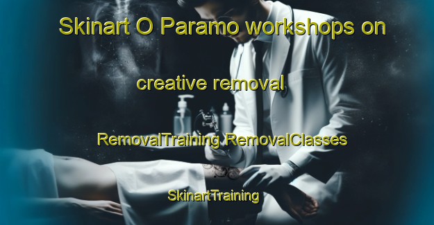 Skinart O Paramo workshops on creative removal | #RemovalTraining #RemovalClasses #SkinartTraining-Spain