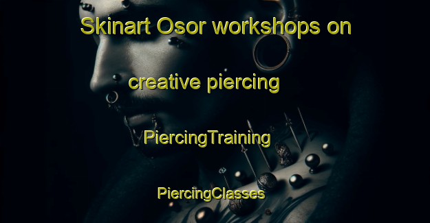 Skinart Osor workshops on creative piercing | PiercingTraining | PiercingClasses | SkinartTraining-Spain
