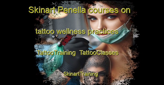 Skinart Penella courses on tattoo wellness practices | TattooTraining | TattooClasses | SkinartTraining-Spain