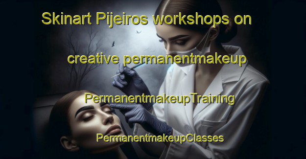 Skinart Pijeiros workshops on creative permanentmakeup | #PermanentmakeupTraining #PermanentmakeupClasses #SkinartTraining-Spain