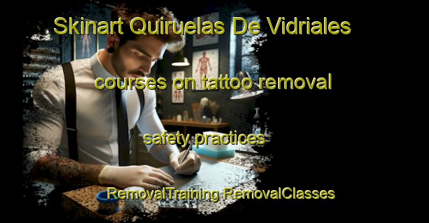 Skinart Quiruelas De Vidriales courses on tattoo removal safety practices | #RemovalTraining #RemovalClasses #SkinartTraining-Spain