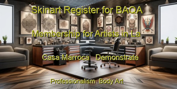 Skinart Register for BAQA Membership for Artists in La Casa Marroca - Demonstrate Professionalism | Body Art Qualification Authority | BAQA-Spain