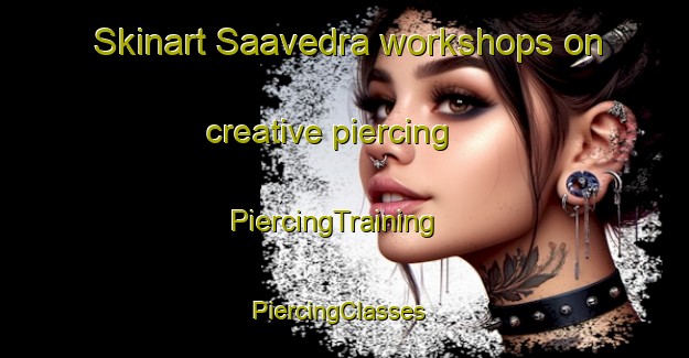 Skinart Saavedra workshops on creative piercing | PiercingTraining | PiercingClasses | SkinartTraining-Spain