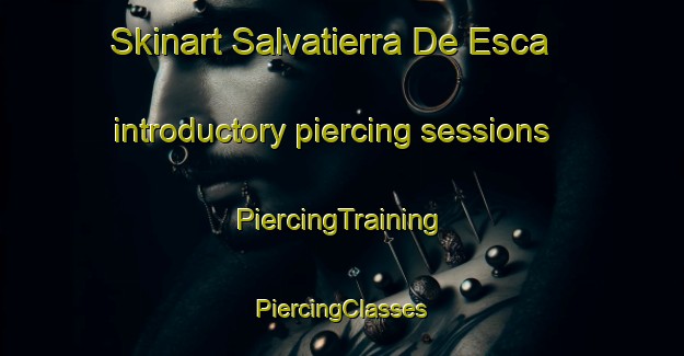 Skinart Salvatierra De Esca introductory piercing sessions | #PiercingTraining #PiercingClasses #SkinartTraining-Spain