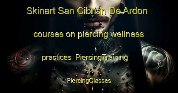 Skinart San Cibrian De Ardon courses on piercing wellness practices | #PiercingTraining #PiercingClasses #SkinartTraining-Spain