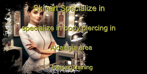 Skinart Specialize in specialize in body piercing in Aldaiegia area | #PiercingTraining #PiercingClasses #SkinartTraining-Spain