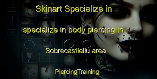 Skinart Specialize in specialize in body piercing in Sobrecastiellu area | #PiercingTraining #PiercingClasses #SkinartTraining-Spain