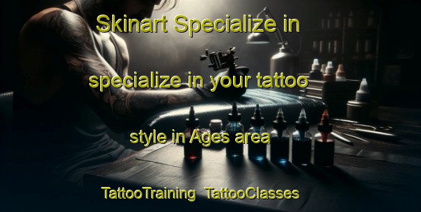 Skinart Specialize in specialize in your tattoo style in Ages area | TattooTraining | TattooClasses | SkinartTraining-Spain