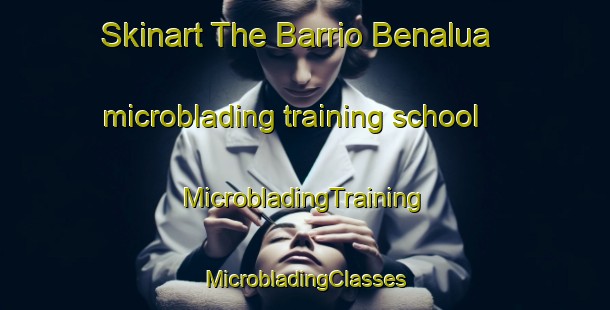 Skinart The Barrio Benalua microblading training school | #MicrobladingTraining #MicrobladingClasses #SkinartTraining-Spain