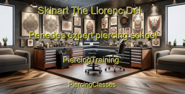 Skinart The Llorenc Del Penedes expert piercing school | #PiercingTraining #PiercingClasses #SkinartTraining-Spain