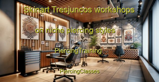 Skinart Tresjuncos workshops on niche piercing styles | #PiercingTraining #PiercingClasses #SkinartTraining-Spain