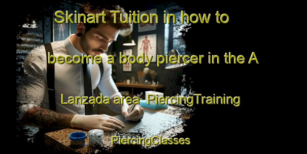 Skinart Tuition in how to become a body piercer in the A Lanzada area | PiercingTraining | PiercingClasses | SkinartTraining-Spain