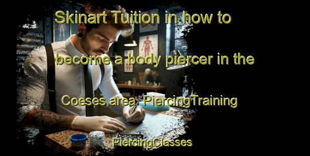 Skinart Tuition in how to become a body piercer in the Coeses area | PiercingTraining | PiercingClasses | SkinartTraining-Spain