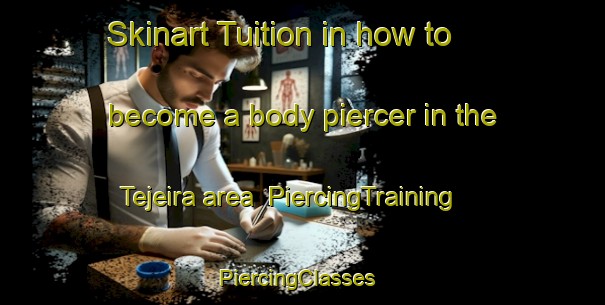 Skinart Tuition in how to become a body piercer in the Tejeira area | PiercingTraining | PiercingClasses | SkinartTraining-Spain