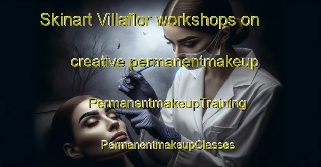 Skinart Villaflor workshops on creative permanentmakeup | #PermanentmakeupTraining #PermanentmakeupClasses #SkinartTraining-Spain