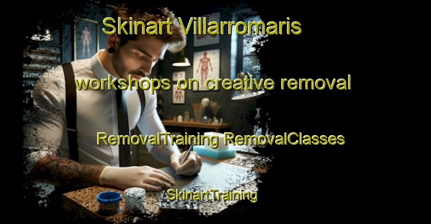 Skinart Villarromaris workshops on creative removal | #RemovalTraining #RemovalClasses #SkinartTraining-Spain